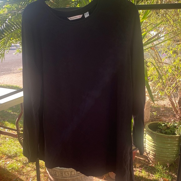 Isaac Mizrahi Tops - Isaac Mizrahi Classic Black Top
